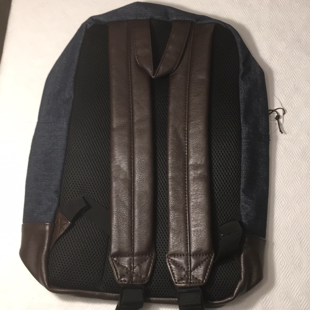 Loungefly Harry Potter Hogwarts Denim Backpack - Picture 9 of 12